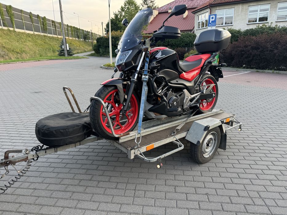 WYNAJEM Przyczepka do przewozu motocykla / quada moto WYNAJEM
