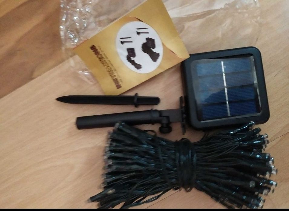 Lampki solarne - nowe