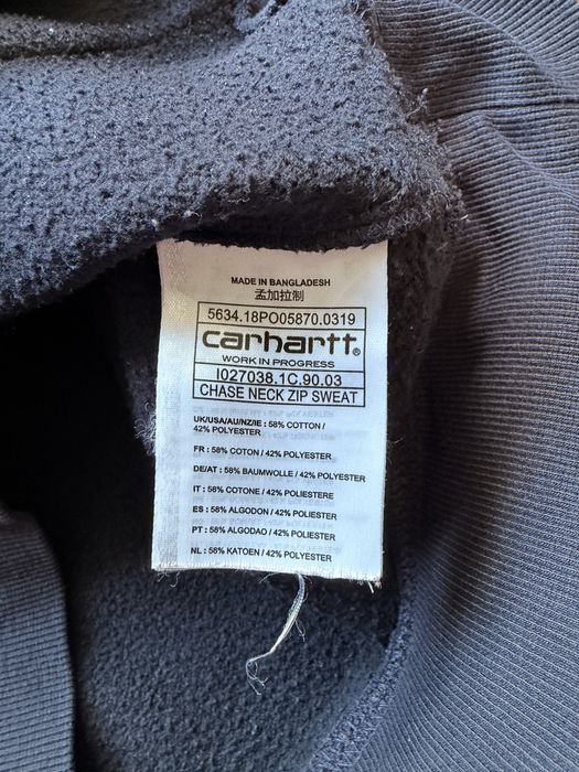 Кофта 1/3 Carhartt Chase Neck Zip (size M)