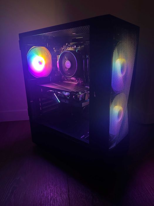 Komputer gamingowy Ryzen 5 2600 | RTX 2070 | 16GB RAM | SSD | Win10/11