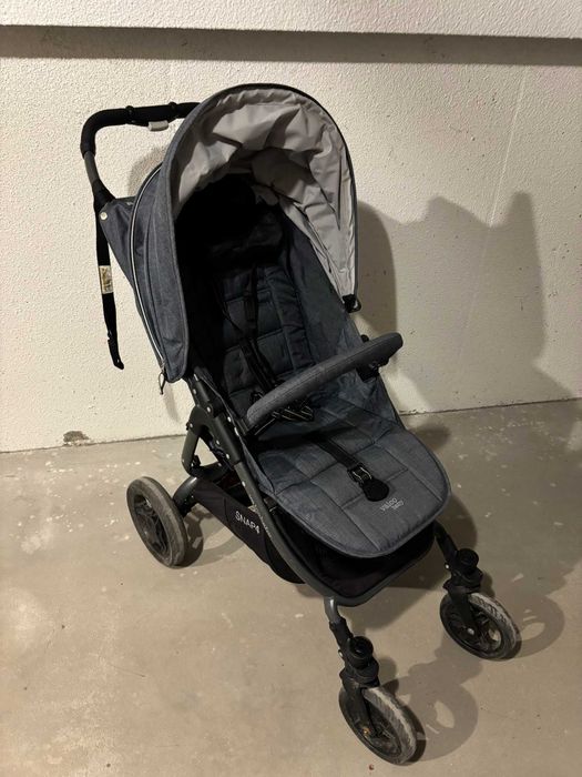 Wózek 2w1 Valco Baby Snap 4 | Gondola + Spacerówka | Bogaty Zestaw | Adaptery | Lekki! Jeans!
