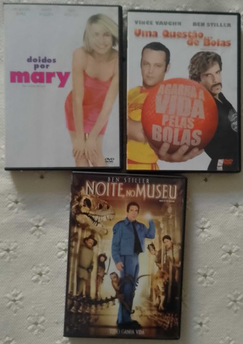 Colecção Ben Stiller - 3 DVDs