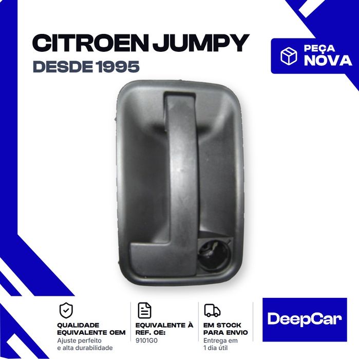 Punho de porta Citroen Jumpy 9101G0 Frente Direito (1995 em diante) Peça Nova
