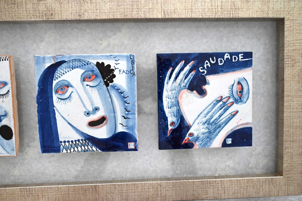 Triptico de Azulejos: Fado
