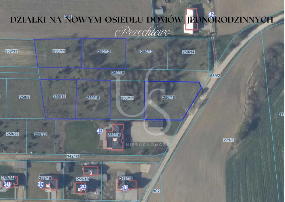 Przechlewo - działki na nowym osiedlu domów  - Inwestycja w przyszłość