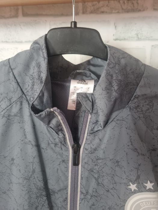 Kurtka bluza wiatrówka Adidas L