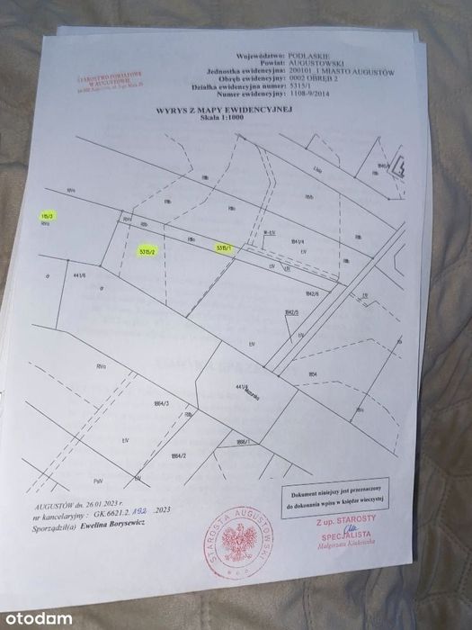 Działka budowlana z usługą 5 062 m² - świetna lokalizacja w Augustowie
