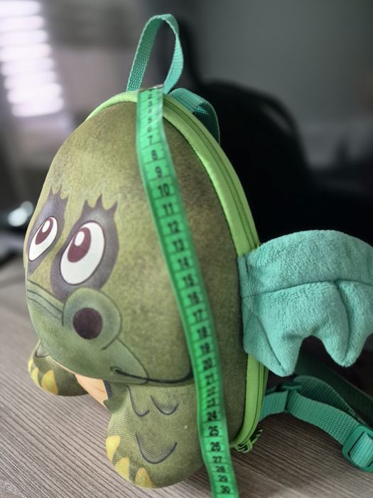 Дитячий рюкзачок ОРИГІНАЛ,  Wild Pack динозаврик, легкий, об'ємний.