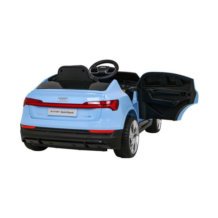 Audi E-Tron Sportback Auto Dla Dzieci 4x4 Na Akumulator LED 12V Radio FM
