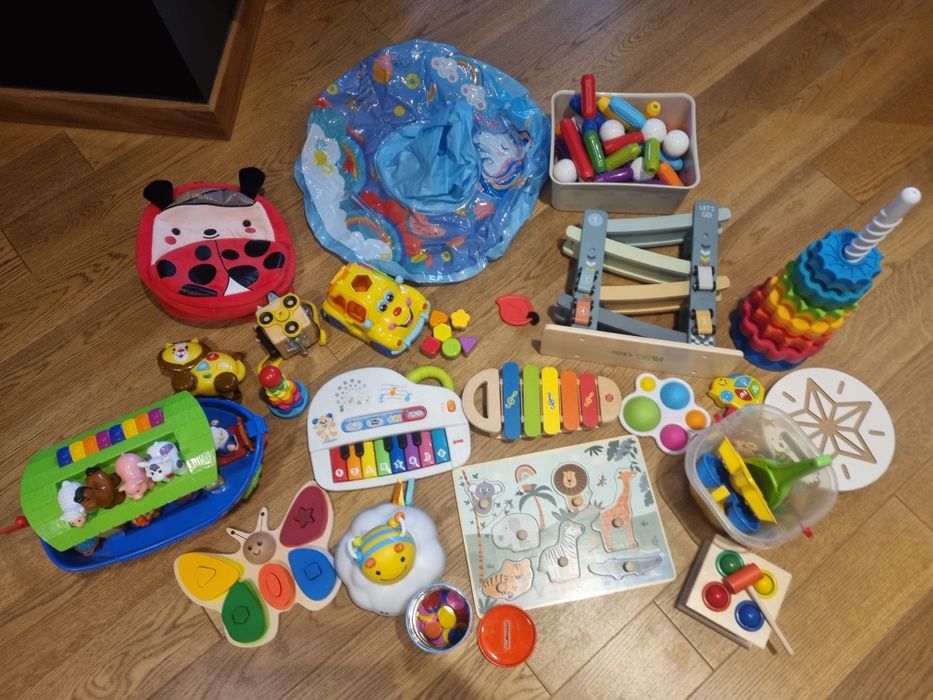 Zabawki ok. 70 szt dla dzieci 0,5–3 lata Warszawa Targówek • OLX.pl