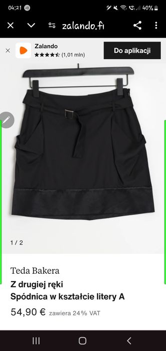 Super cena -Spódnica midi  Ted Baker