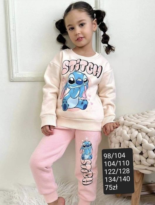 Komplet ocieplany 104/110 Stitch