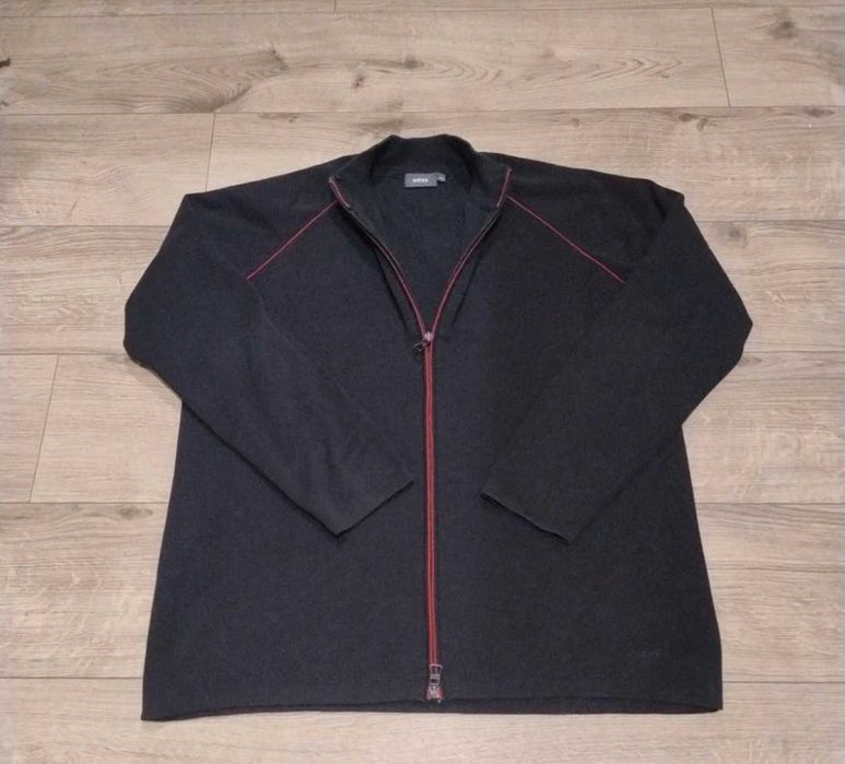 Męski sweter na zamek XXL