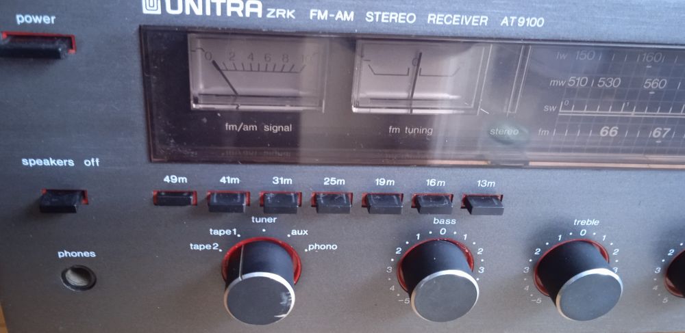 ZRK AT 9100 - wzmacniacz+ tuner stereo