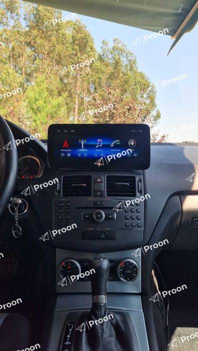 Auto Radio Mercedes Class C W204 w205 Android 2din Ano 2008 até 2010