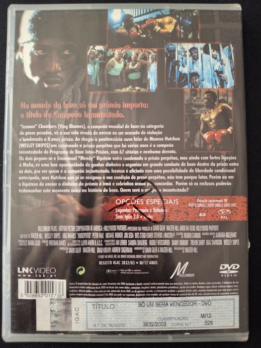 DVD Só um será vencedor.*