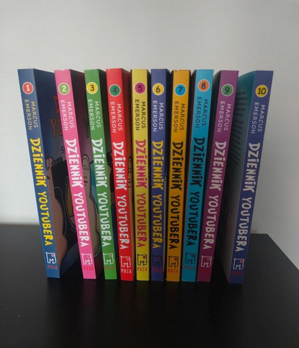 Dziennik Youtubera zestaw książek 1-4