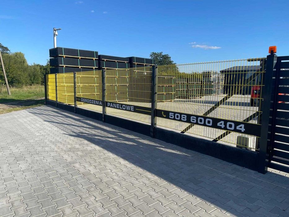 Ogrodzenie Panelowe 3D 153 Najtaniej Transport Podmurówka brama