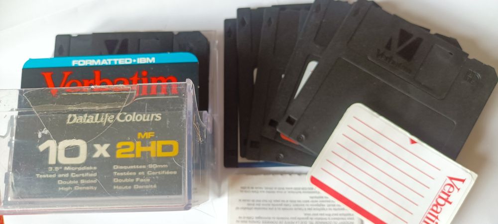 Dyskietka dyskietki 3.5" Verbatim opakowanie 10 szt.