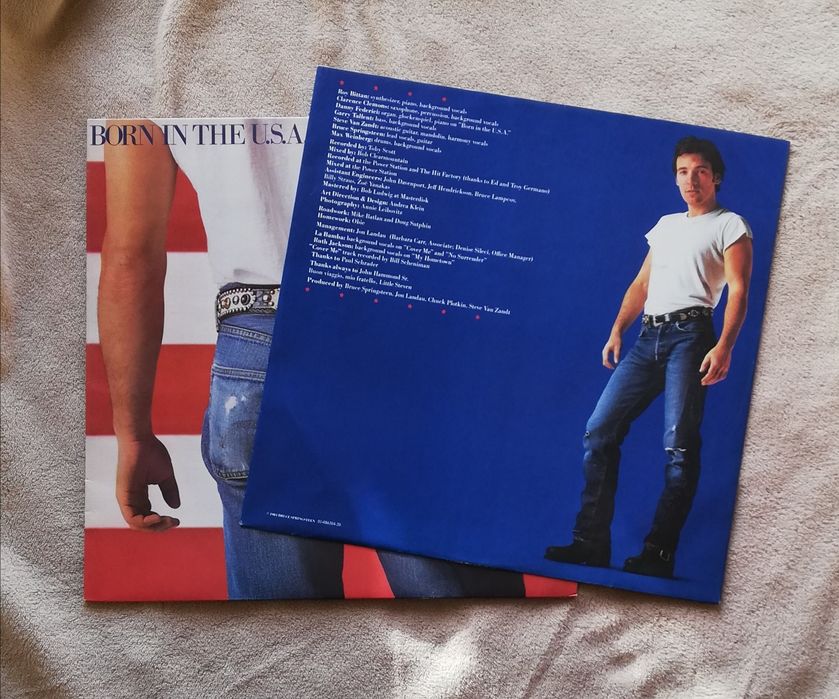 Bruce Springsteen : Born in the  U.S.A  ( LP)