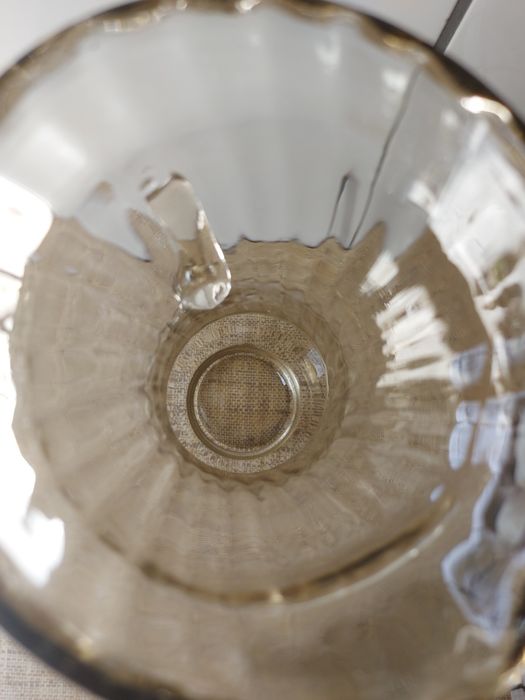 Dzbanek szklany vintage 37cm wys