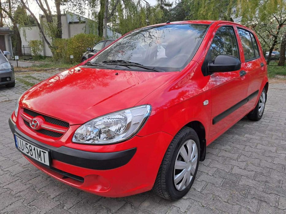 HYUNDAI GETZ  2008 r 1.1 Benzyna , 5 Drzwi ,Wspomaganie