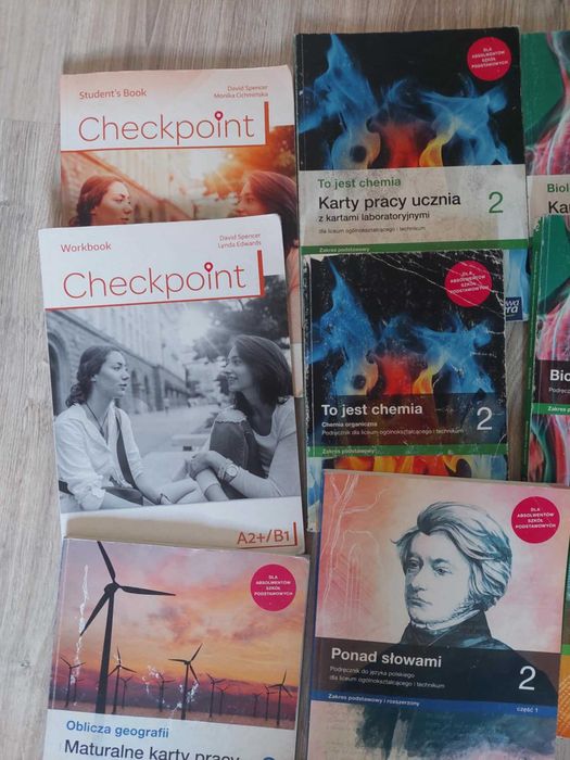 Podręczniki i ćwiczenia do 2 kl Liceum/Technikum