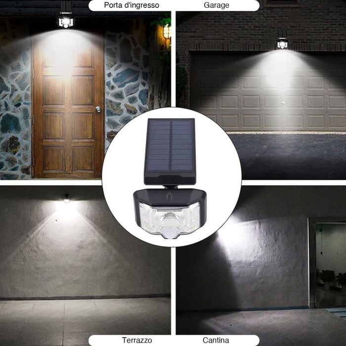 Lampa solarna ogrodowa