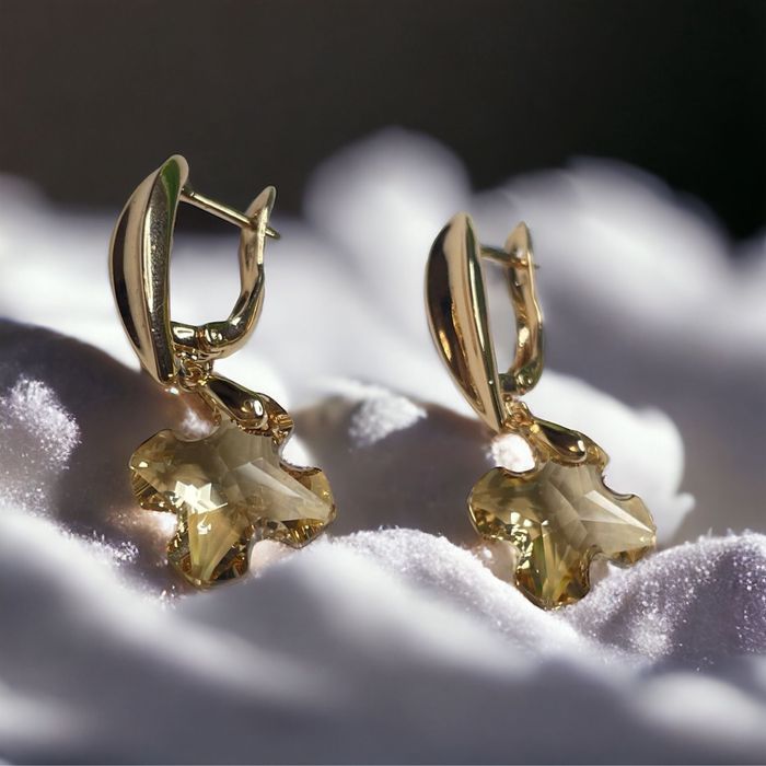 Przepiekne kolczyki svarowski