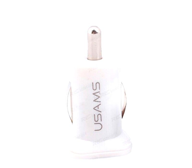CARREGADOR DE ISQUEIRO USB 3.1A BRANCO