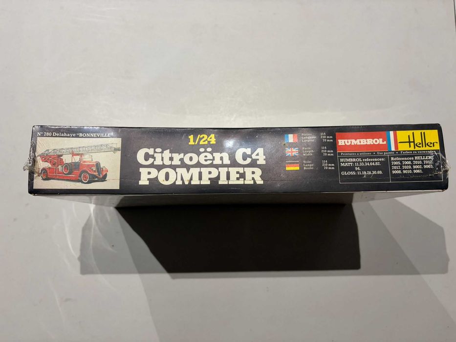 Citroen C4 "Pompier" - Modelo a Escala 1/24