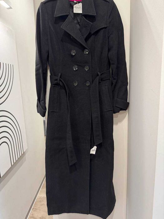 Длинное женское пальто, италия размер s/m