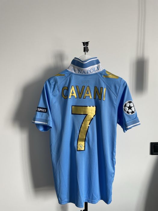 Macron Napoli 2011/2012 #7 Cavani Футбольна футболка