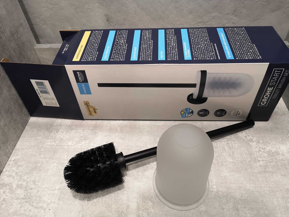 GROHE Start – szczotka do WC wisząca black matt