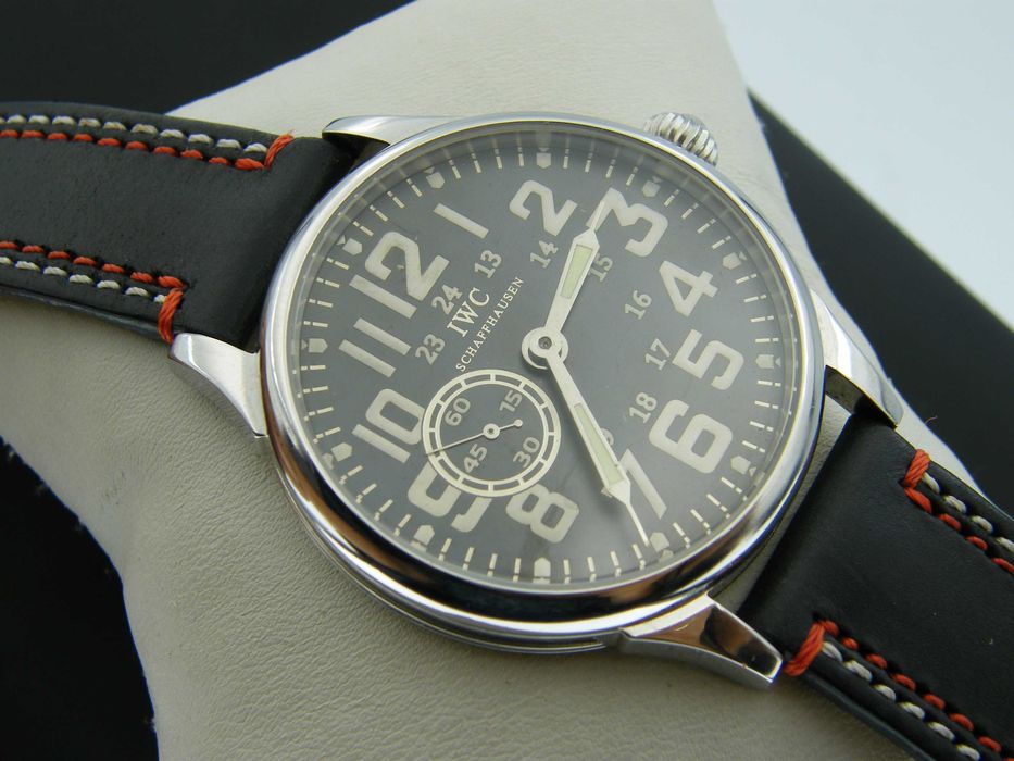 IWC Schaffhausen Pilot Piękna Pasówka w Stali Cal. 63 z 1904 roku