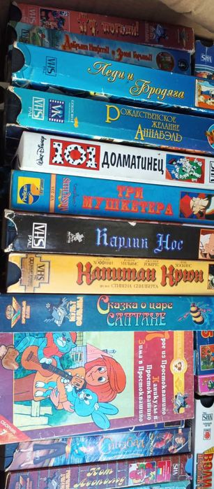 видеокассеты детские, и другие