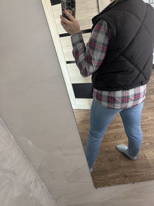 Рубашка L в клітинку 48рр. Сорочка