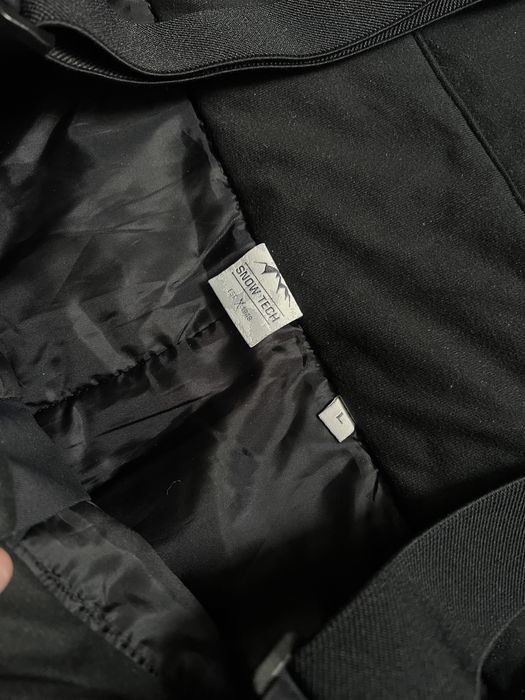 L | Чоловічі Гірськолижні штани Snow Tech Black