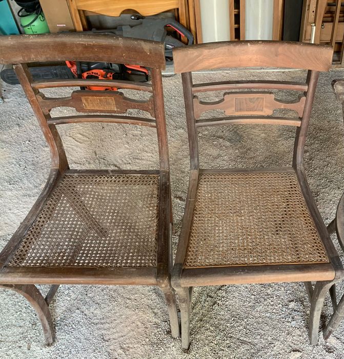 Cadeiras de palhinha