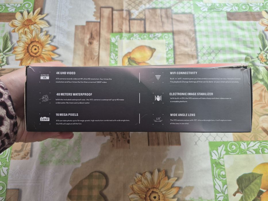 Екшн камера  Ultra HD 4K