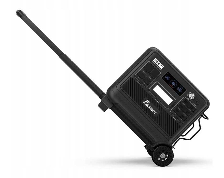 Przenośna elektrownia 2400W 2048Wh Fossibot F2400 magazyn prądu +Wózek