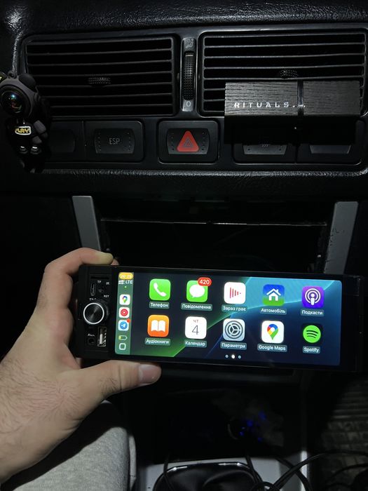 1 Din | Нова | Автомагнітола з CarPlay та Android auto