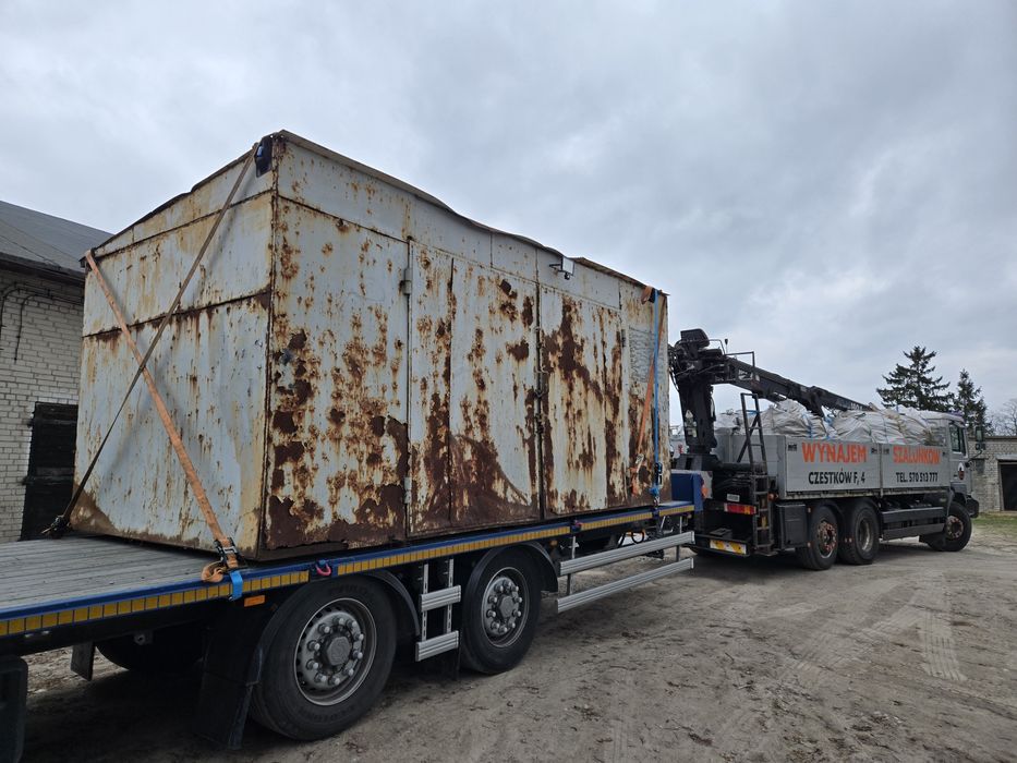 Tani Transport Ciężarowy z Obsługą Dźwigu – Sprawdź Ofertę!