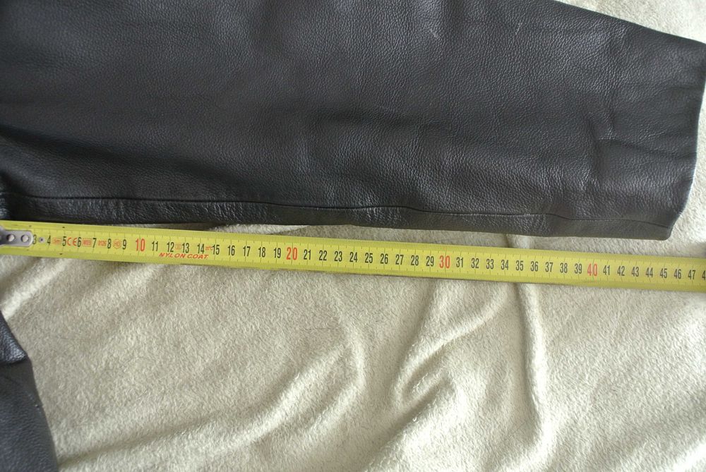 Męska kurtka skórzana XL