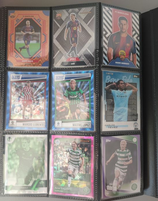 Karty piłkarskie Topps/Panini - kolekcja [NUMEROWANE/AUTOGRAF/RELIC]