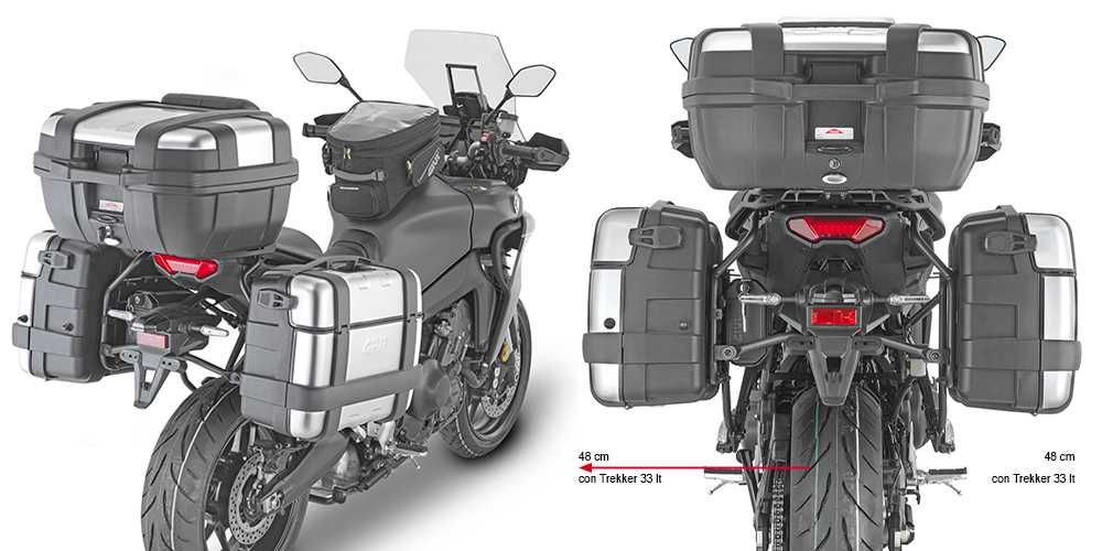 PLO2159MK stelaże YAMAHA Tracer 9 (21) nowe GIVI monokey PLO2159CAM