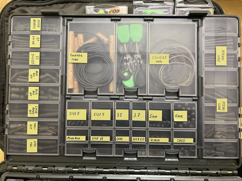 Набір карпового монтажу, нове( Fox, Korda, Nash)