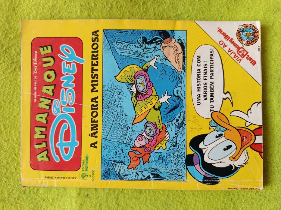 4 revistas BD - Cine Disney, Seleção Disney e + 2