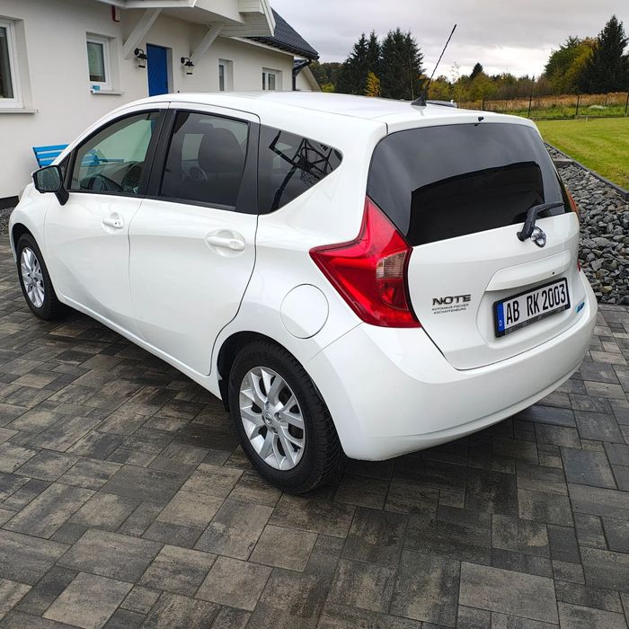 Nissan Note 1,2 benzyna, navi, klima, serwis, niski przebieg, bogate wyposażenie.