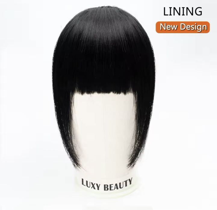 Челка на заколке, накладная челка